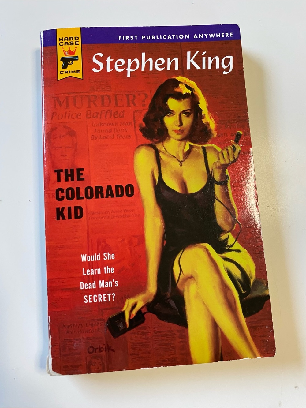 THE COLORADO KID by Stephen King (Paperback, 2005) - Hard Case Crime